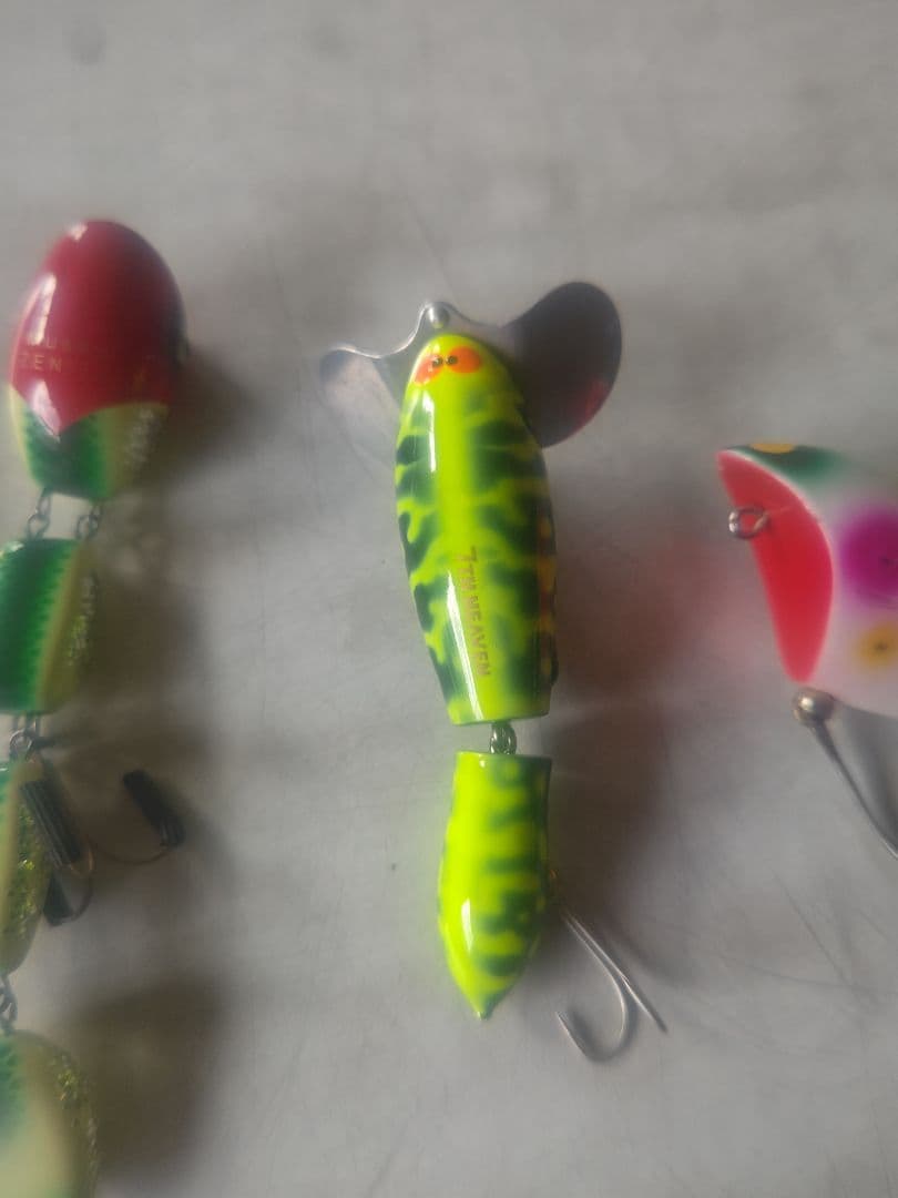 トップウォーター用ルアー 4点セット