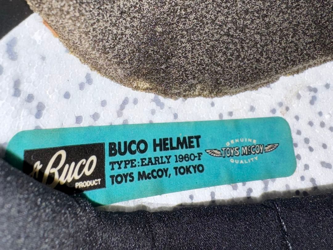 BUCO ヘルメット L トイズマッコイズ 水色タグ 箱付き