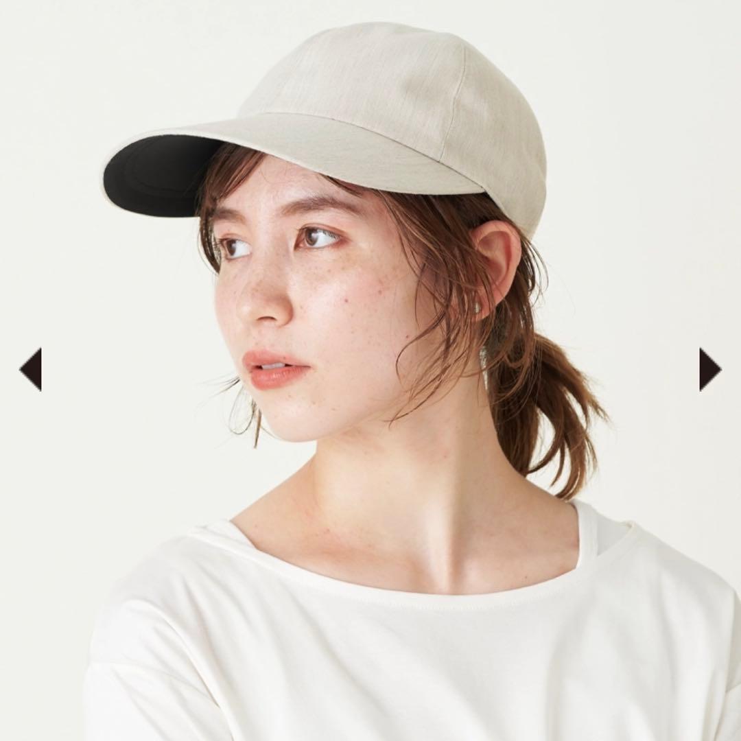 サンバリア100 ナチュラルハットとキャップのセット