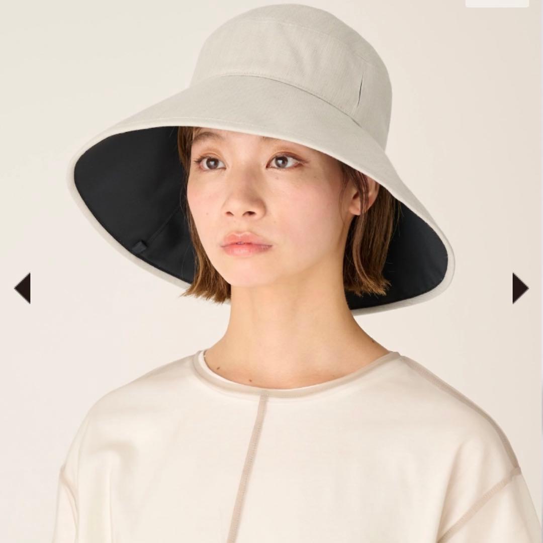 サンバリア100 ナチュラルハットとキャップのセット