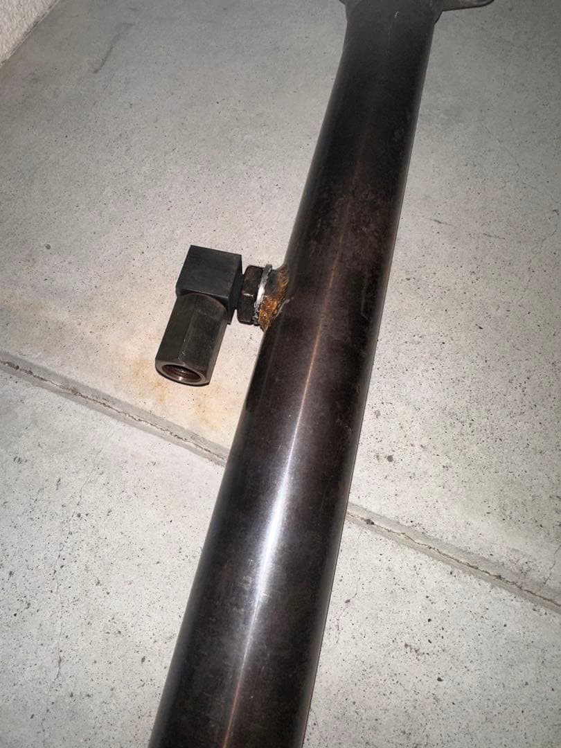 200系クラウン用ストレートセンターパイプ　 センサー付き