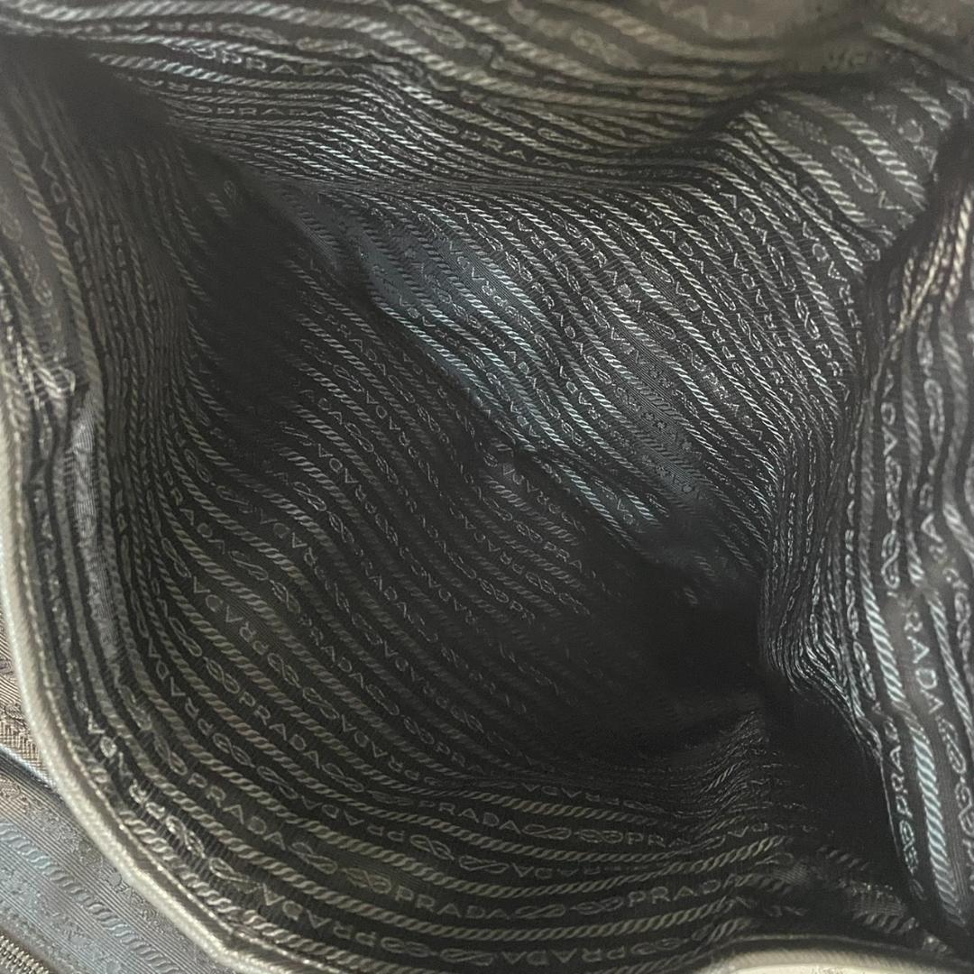 PRADA ボストンバッグ プラダ 2way ビジネスバッグ 2VE407 黒