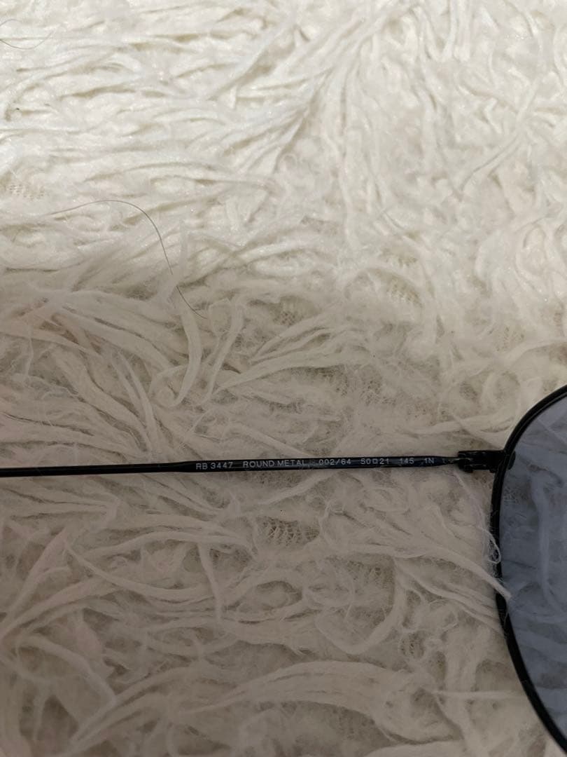 RAYBAN RB3447 002/64 ラウンドメタル木村拓哉使用モデル極美品