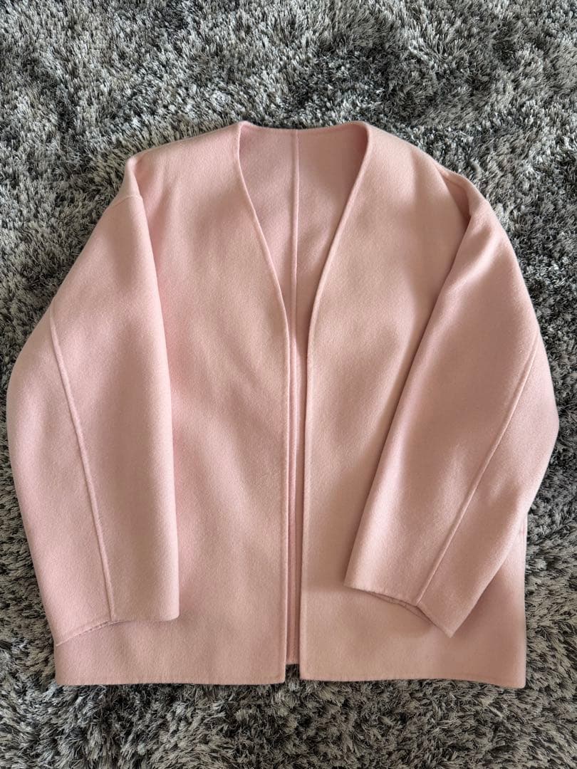 23区 MANTECO リバー ショート コート　ピンク　38