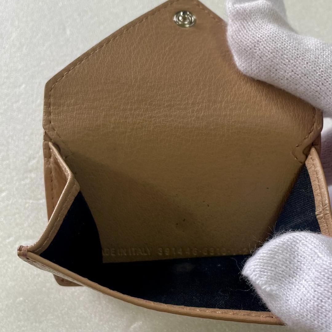 BALENCIAGA バレンシアガ　 三つ折り財布　ペーパーウォレット　ブラウン