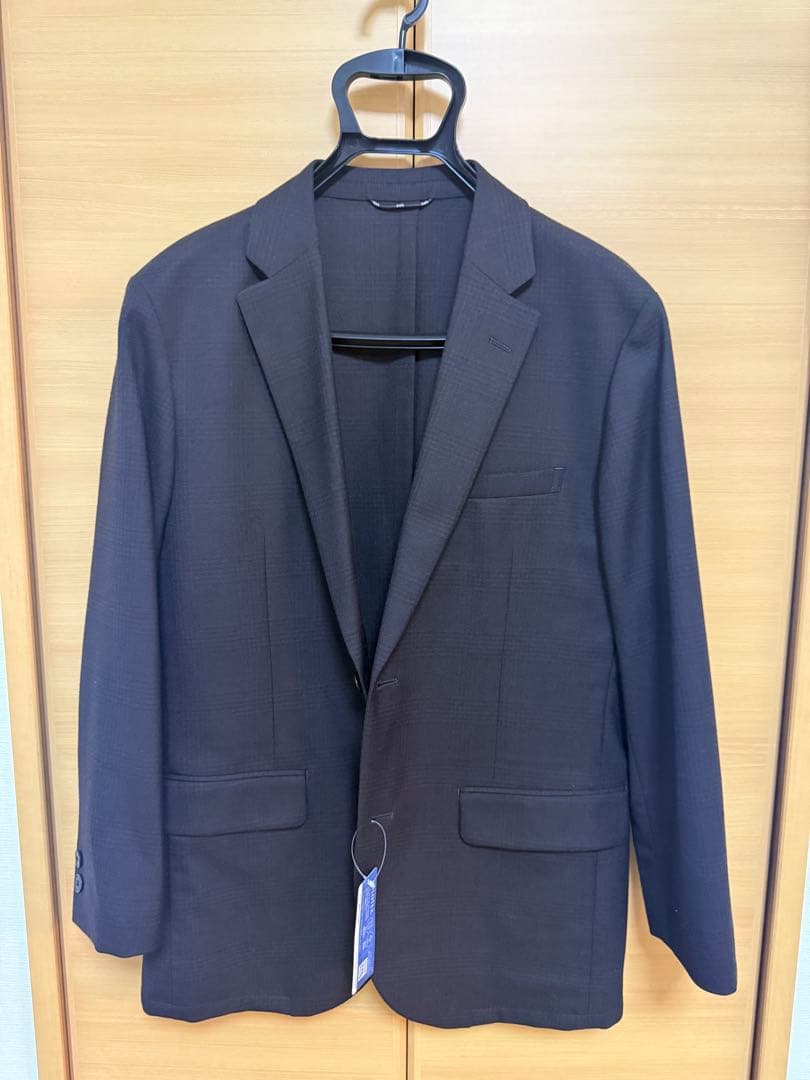 SHIPS ダークブラウン テーラードジャケット