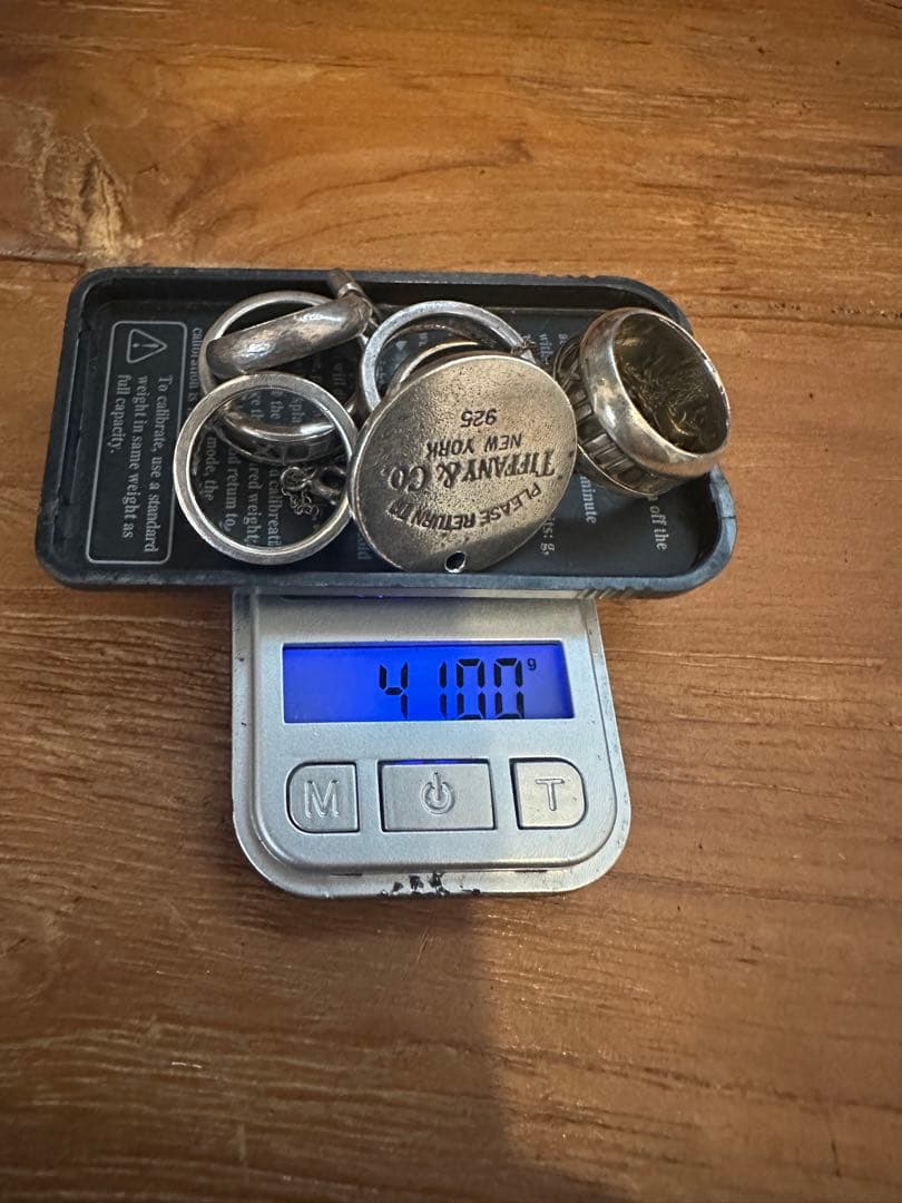 再出品　Tiffany シルバーアクセサリー リング ネックレス ピアス