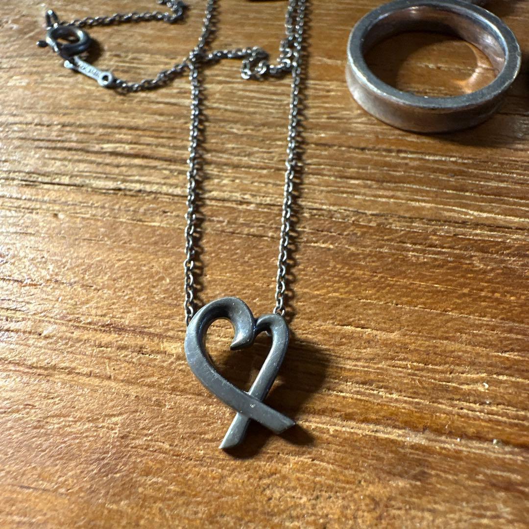 再出品　Tiffany シルバーアクセサリー リング ネックレス ピアス