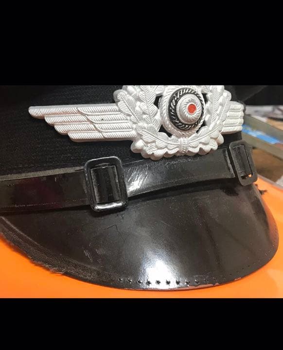 ドイツ空軍　制帽　国防軍　信号兵