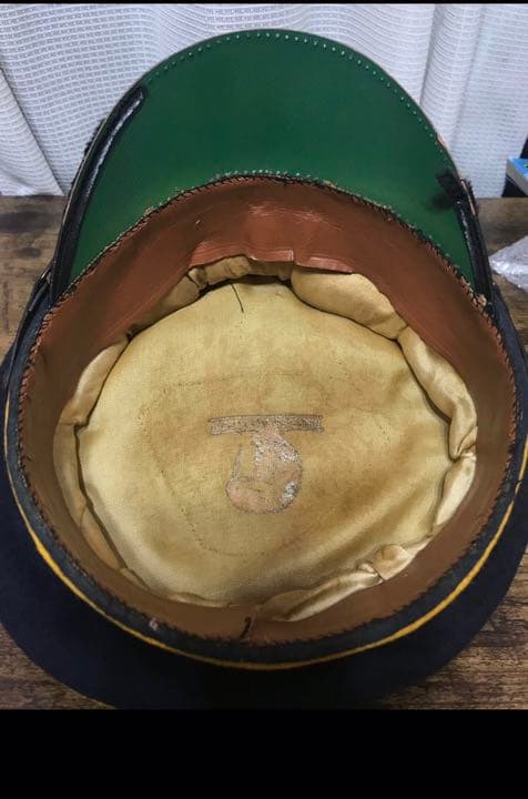 ドイツ空軍　制帽　国防軍　信号兵