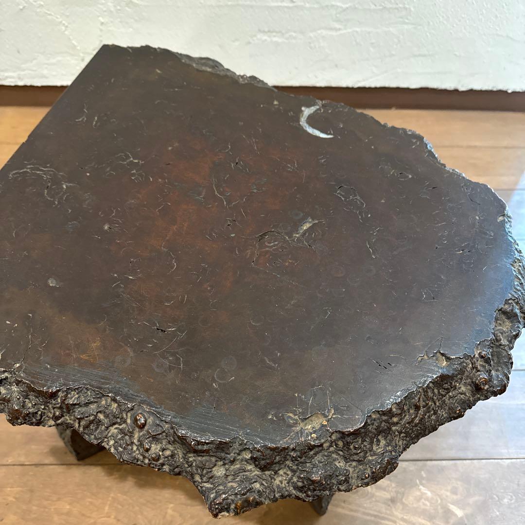 瘤木 一枚板 ローテーブル アンティーク