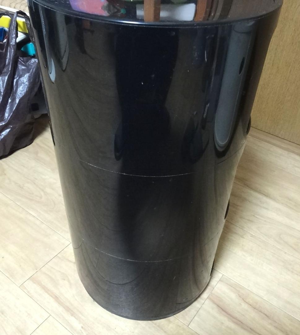 正規品　kartell カルテル　コンポニビリ　３段　黒　ブラック「