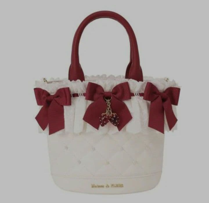 《1点のみ♡》メゾンドフルール　ガトーフレーズ2Wayバッグ　ホワイト♡