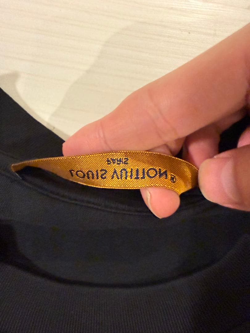LOUIS VUITTON 　モノグラム　Tシャツ Lブラック