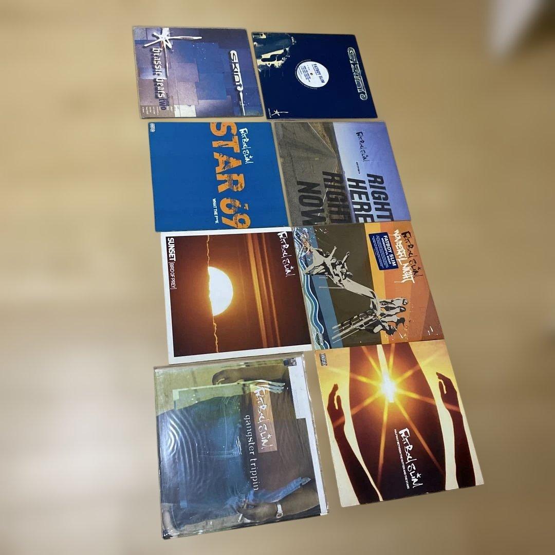 Fatboy Slim ファットボーイスリム　アナログ　lpレコード 8枚セット