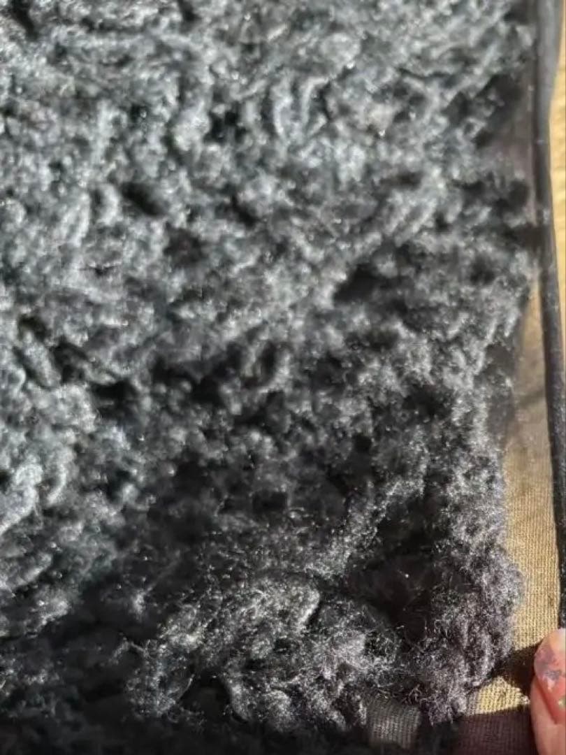 【希少美品】コムデギャルソン ウール仕立てスカートS(日本M)ネイビー(濃紺)