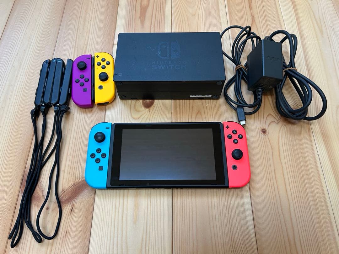 Nintendo Switch ネオンブルー/ネオンレッド　本体　箱なし