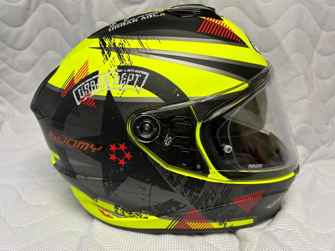 SUOMY XL フルフェイスヘルメット PINLOCK・インナーバイザー装備