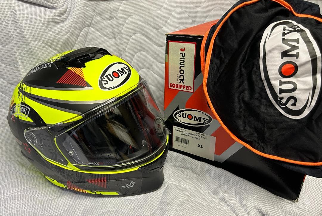 SUOMY XL フルフェイスヘルメット PINLOCK・インナーバイザー装備