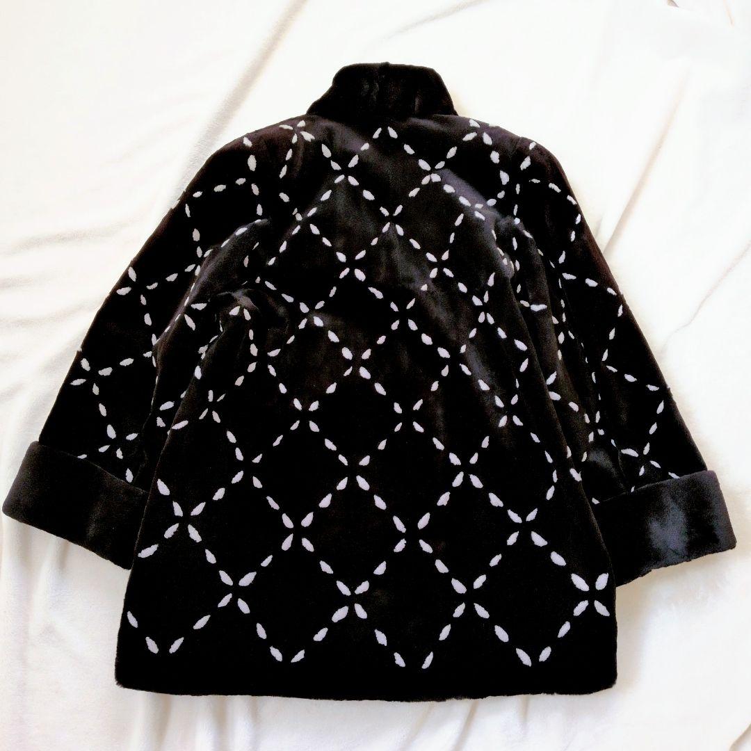 美品！最高級ランチェッドミンク　毛皮コート　銀タグ SAGAMINK Mサイズ