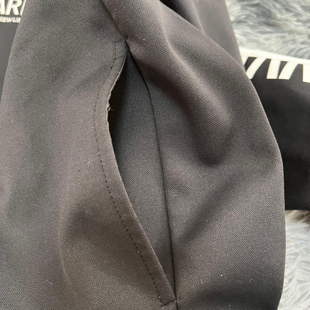 8YARDS☆モックネックプルオーバー Sサイズブラック