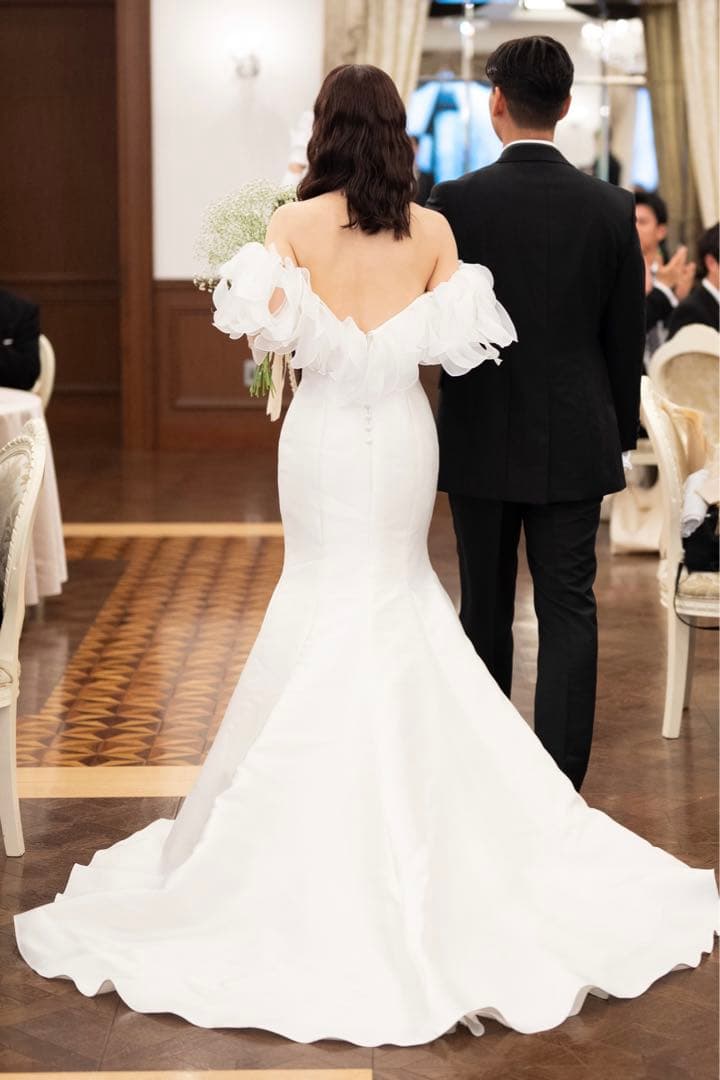 最終値下げ　gemerci シアリプタス　ウェディングドレス　マーメイド