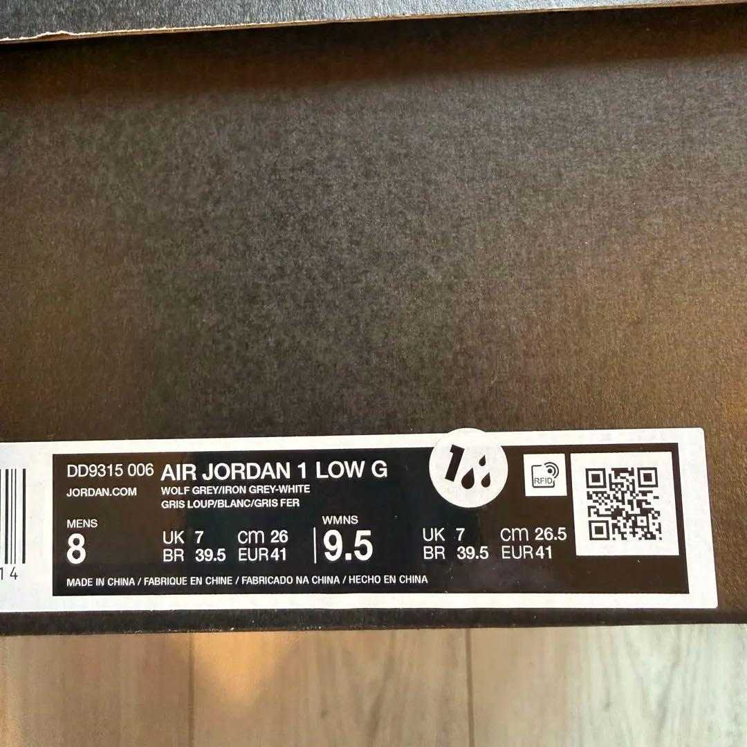 NIKE AIR JORDAN 1 LOW G 26.0cm ゴルフシューズ