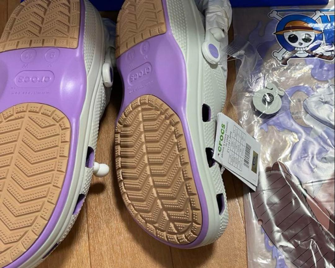 ワンピース × アトモス ギアファイブ クラシック ラバーアウトソール クロッグ