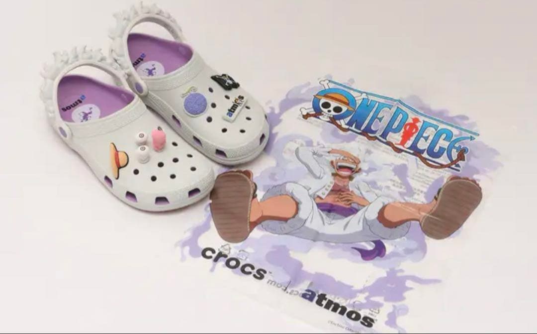 ワンピース × アトモス ギアファイブ クラシック ラバーアウトソール クロッグ