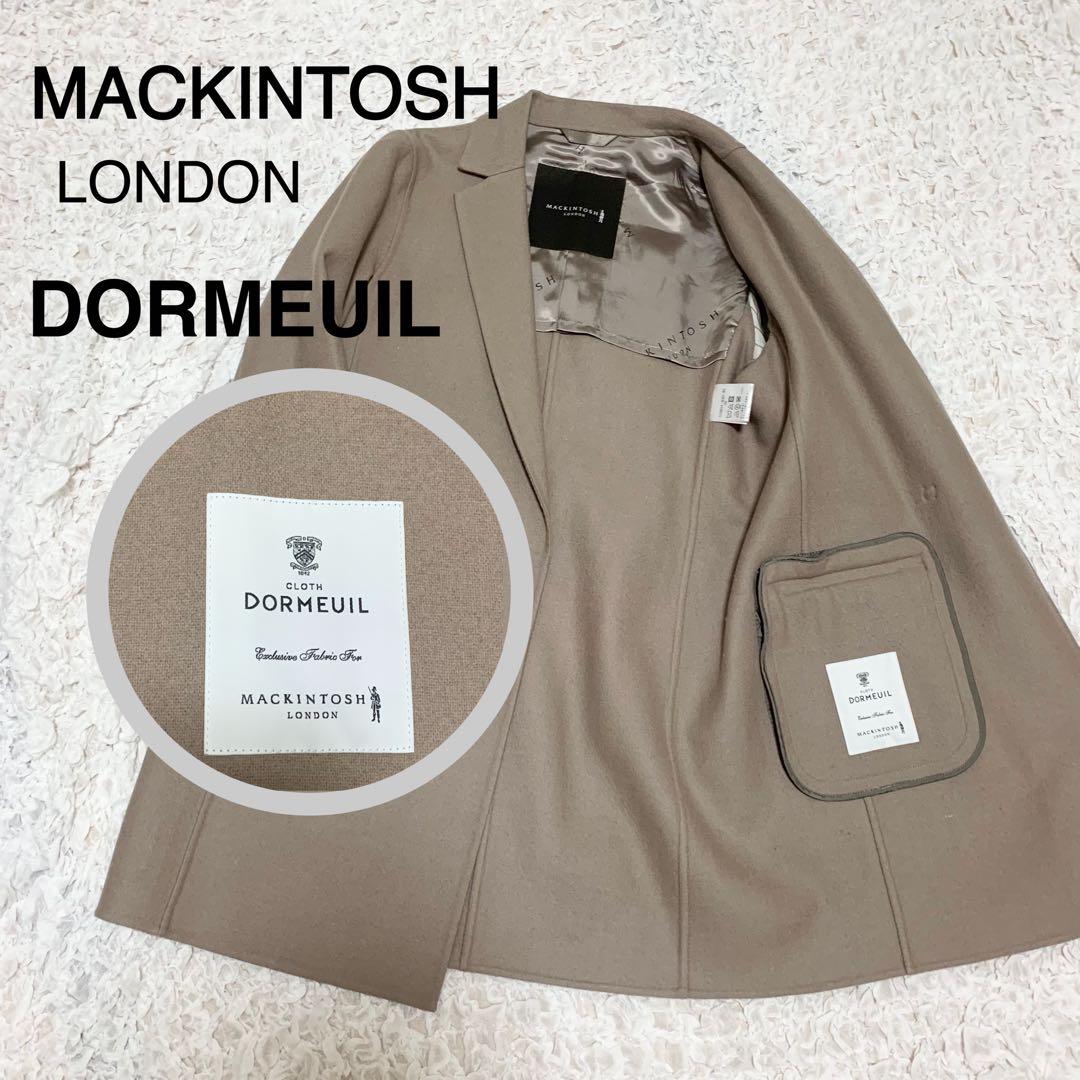 【マッキントッシュロンドン✖️ドーメル】ダブルフェイスウールコート 38