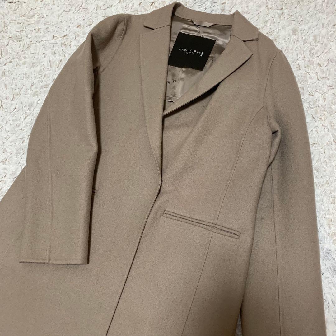 【マッキントッシュロンドン✖️ドーメル】ダブルフェイスウールコート 38