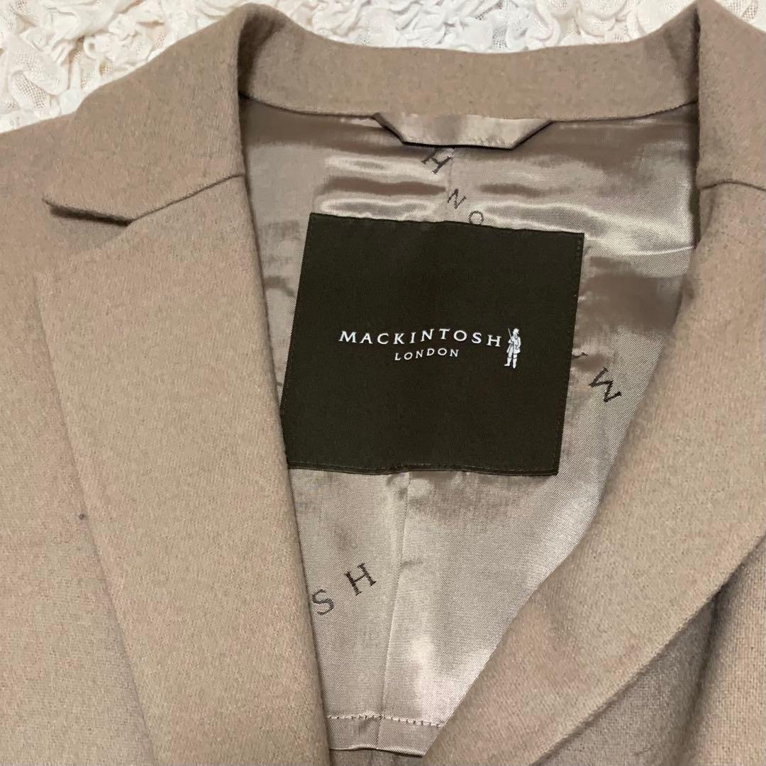 【マッキントッシュロンドン✖️ドーメル】ダブルフェイスウールコート 38