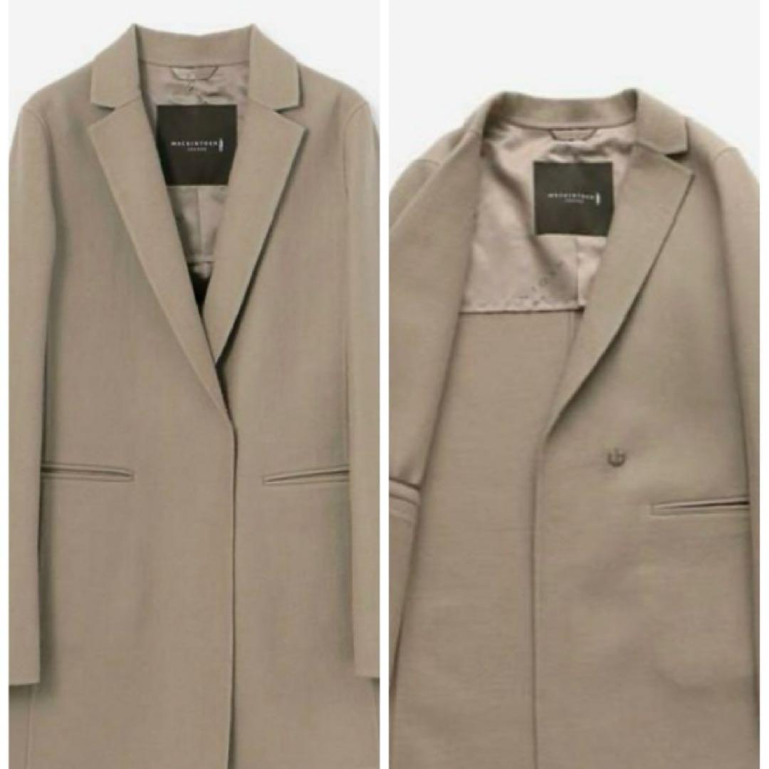 【マッキントッシュロンドン✖️ドーメル】ダブルフェイスウールコート 38