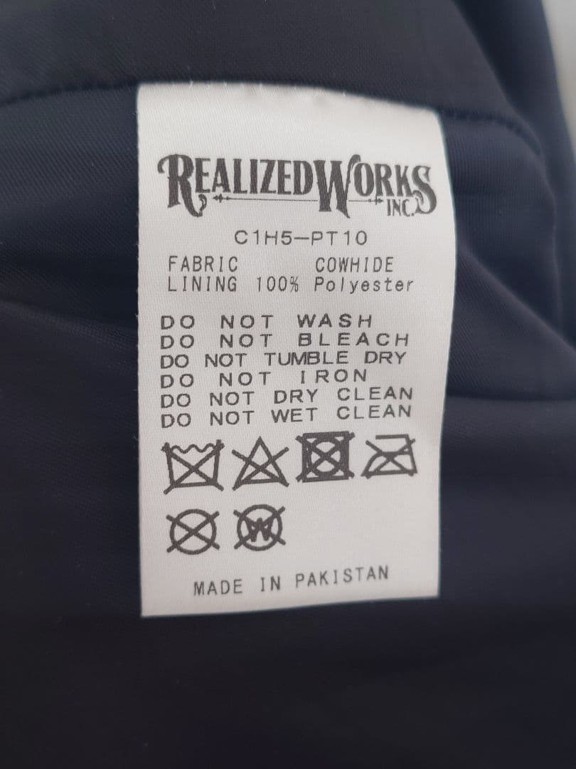 CRIMIE レザーパンツ L　牛革　スリムストレート　クライミー