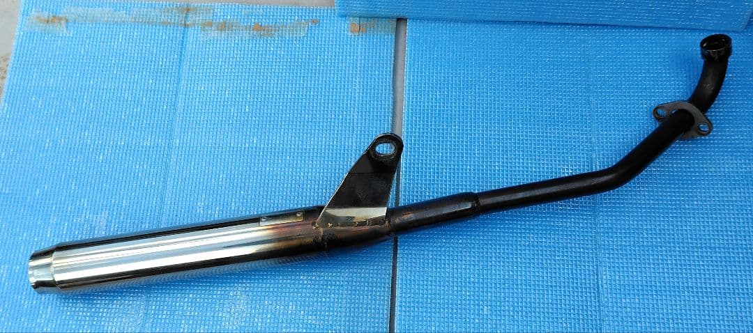 キタコ　ステンレススポーティダウン マフラー カブ110