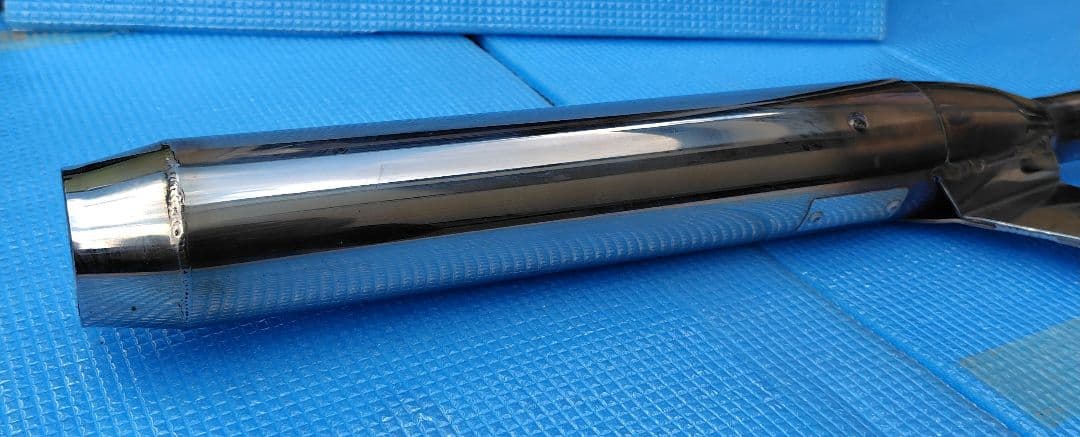 キタコ　ステンレススポーティダウン マフラー カブ110