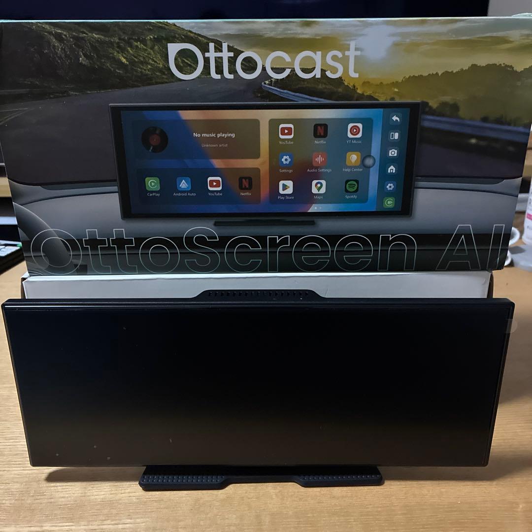 Ottocast OttoScreen AI カーナビ　おまけでホルダー付き