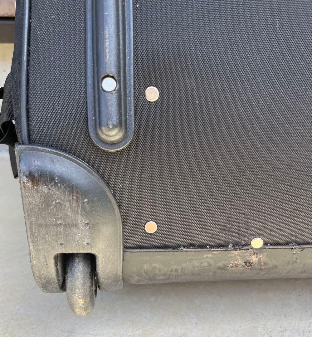 ATHLETA 遠征バッグ 黒 キャリーハンドル付き