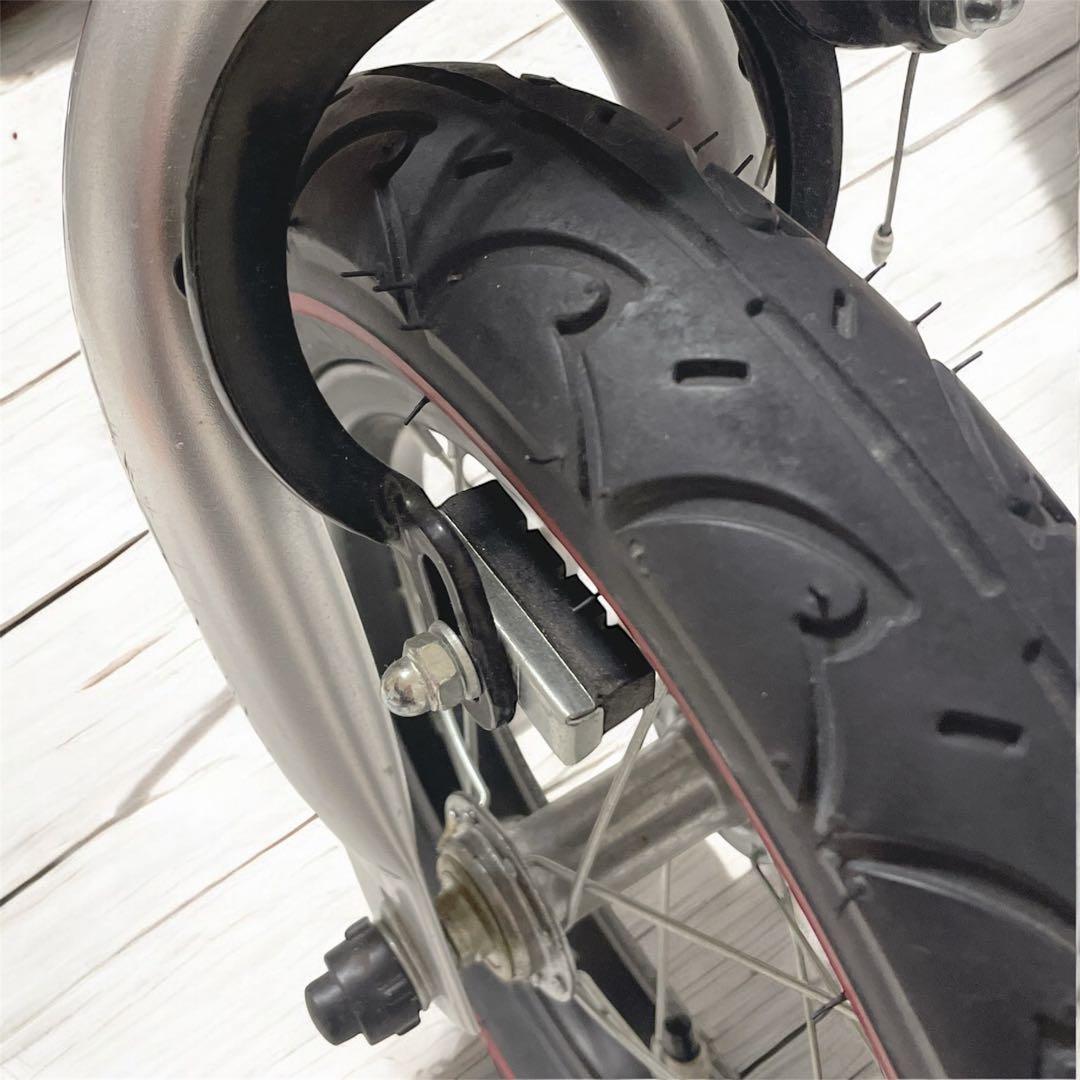 良品✨へんしんバイク 12インチ 自転車 キックバイク 赤