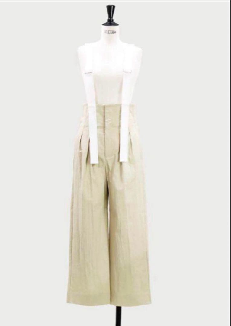 MACHATT マチャット 2wayサロペット（ベージュ） 2024SS