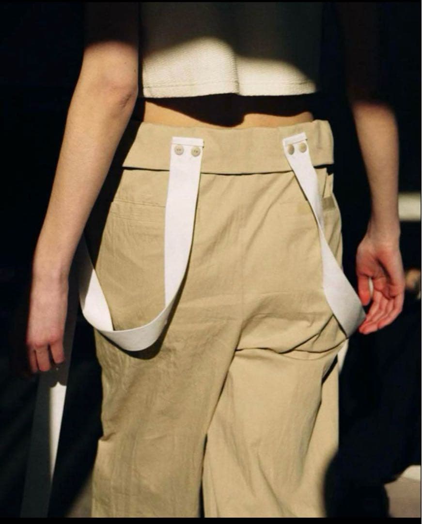 MACHATT マチャット 2wayサロペット（ベージュ） 2024SS