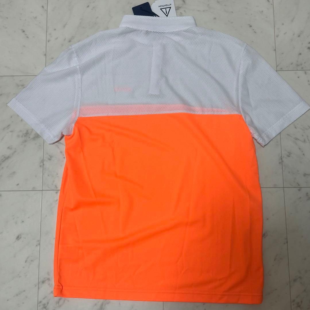 新品　muta ストレッチメッシュ切替ポロシャツ　ムータ　　6 メンズ