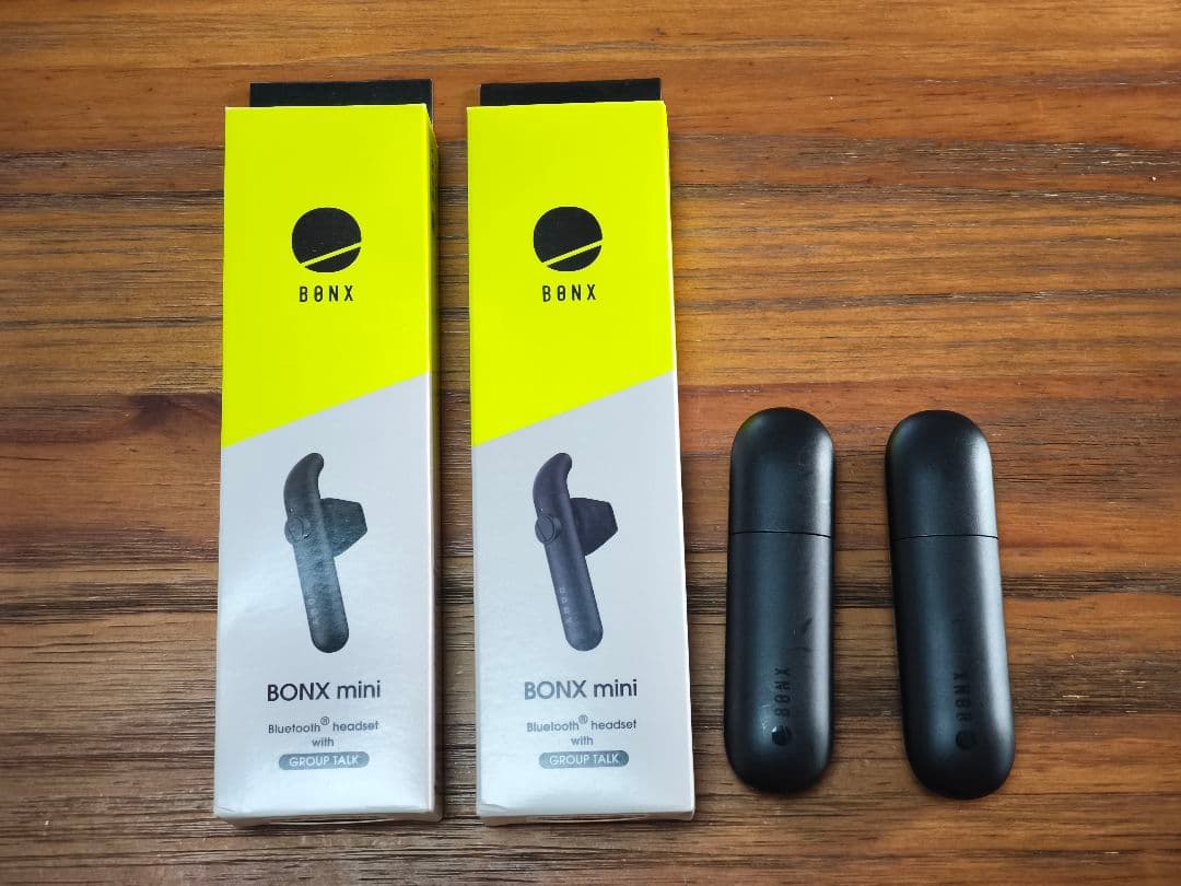 Bonx ボンクス ワイヤレスイヤホン　トランシーバー　4セット