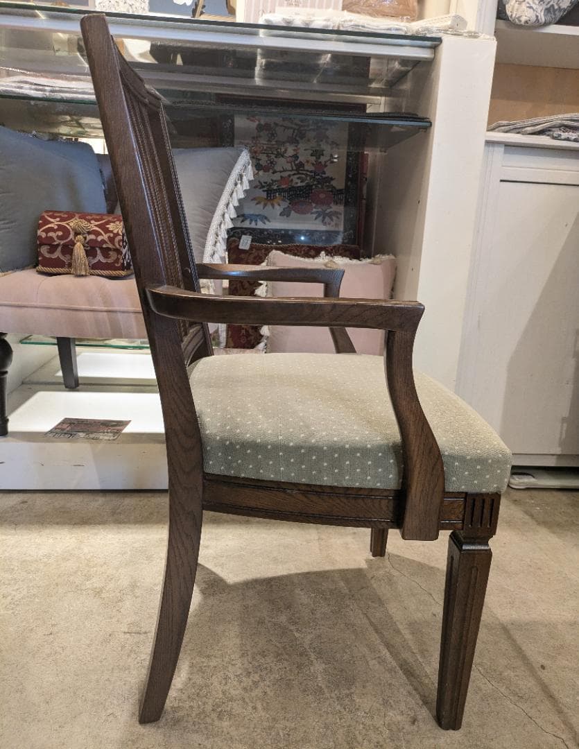 i9【最高級】カリモク domani ドマーニ ダイニングチェア アームチェア