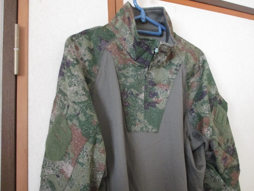 未使用　中国軍　21式　星空迷彩　上下セット　帽子　サイズM　コンバットシャツ