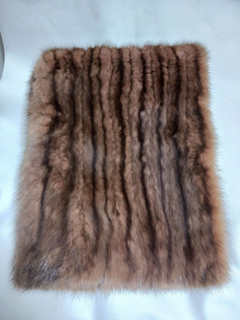 新品　大判　ロシアンセーブル　ショール