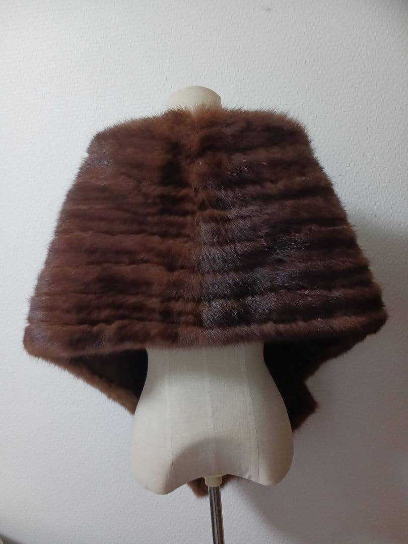 新品　大判　ロシアンセーブル　ショール