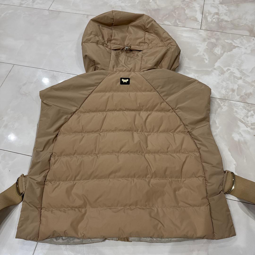 マックスマーラ　フード付き ダウンベスト