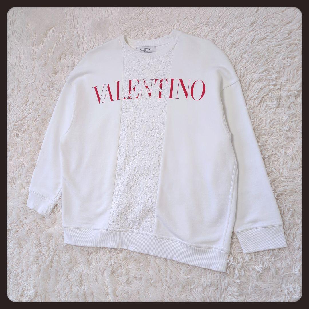 【入手困難・美品】ヴァレンティノ☆スウェット レース ドッキング オーバーサイズ