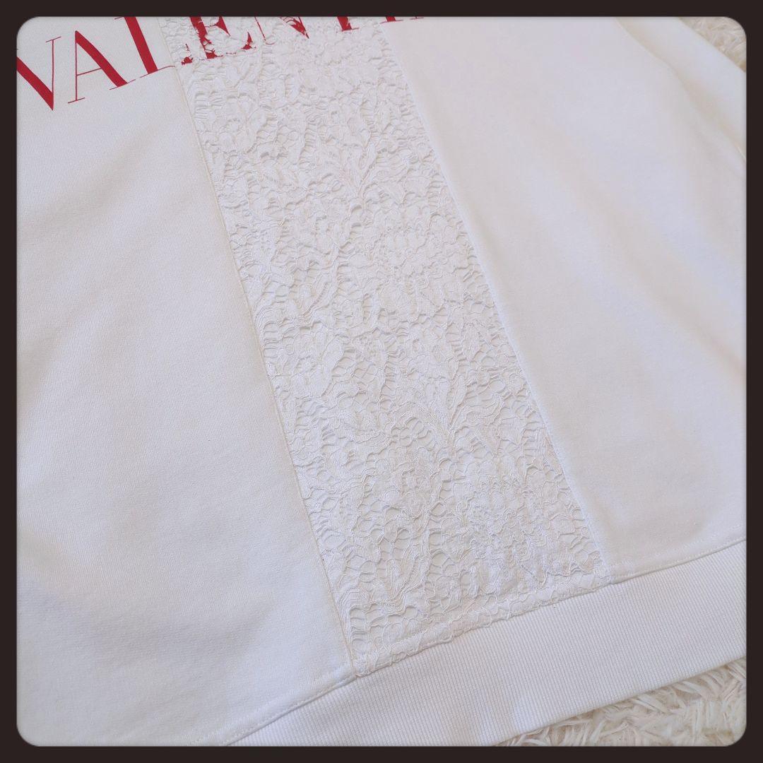 【入手困難・美品】ヴァレンティノ☆スウェット レース ドッキング オーバーサイズ